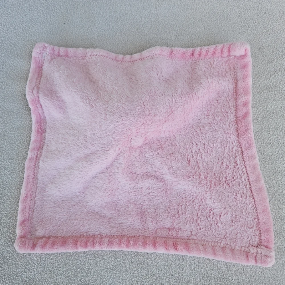 Blankets and Beyond Cloud Security Blanket Lovey Pink Plush Soft Toy Baby 13